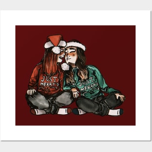 Christmas Wayhaught Posters and Art